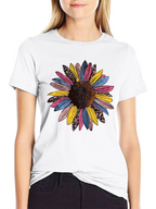 Sunflower Graphic Tee - Trendy Casual Style