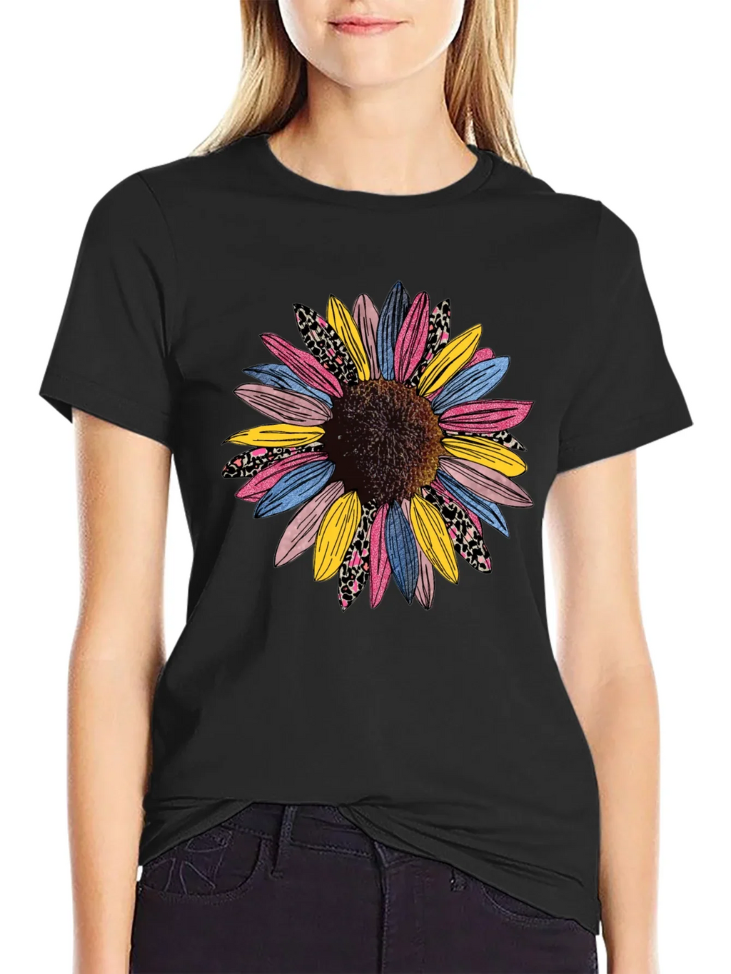 Sunflower Graphic Tee - Trendy Casual Style