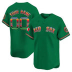 Custom Boston Red Sox Mexico Vapor Premier Limited¨C All Stitched Baseball Jersey