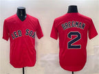 Boston Red Sox #2 Xander Bogaerts Red Cool Base Stitched Baseball Jersey