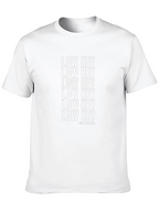 Low Key Graphic Print Black T-Shirt