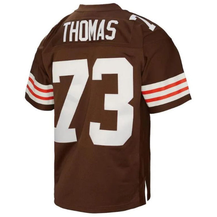 C.Browns #73 Joe Thomas  Brown 2007 Legacy Retired Player Jersey Stitched American Football Jerseys