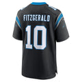 C.Panthers #10 Ryan Fitzgerald Player Black Home Game Football Jerseys