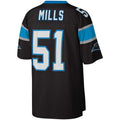 C.Panthers #51 Sam Mills  Black Player Legacy Replica Jersey Stitched American Football Jerseys