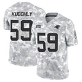 C.Panthers #59 Luke Kuechly Player Arctic Camo Salute to Service Limited Football Jerseys