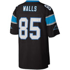 C.Panthers #85 Wesley Walls  Black 1996 Legacy Replica Player Jersey Stitched American Football Jerseys