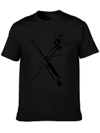 Rose & Dagger Graphic Tee - Edgy Streetwear