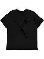 Rose & Dagger Graphic Tee - Edgy Streetwear