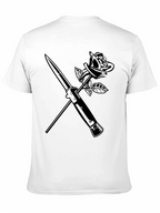 Rose & Dagger Graphic Tee - Edgy Streetwear