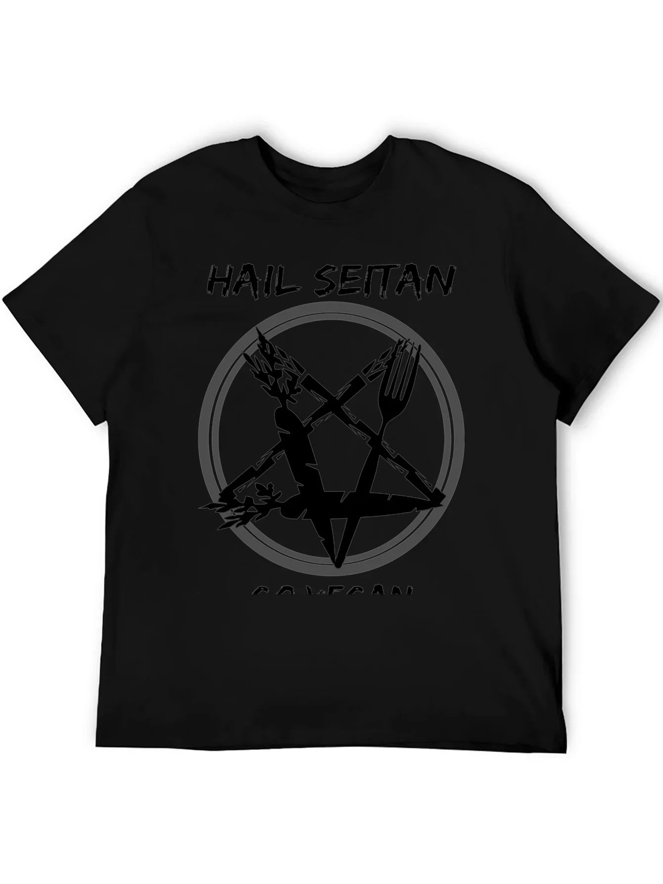 Hail Seitan Vegan Graphic Tee