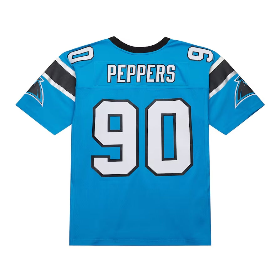 C.Panthers #90 Julius Peppers Player  Blue American Football Jerseys