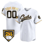 Custom Chicago Cubs 2024 Spring Training Patch Vapor Premier Limited¨C All Stitched Baseball Jersey