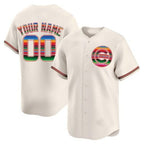 Custom Chicago Cubs Mexico Vapor Premier Limited¨C All Stitched Baseball Jersey