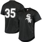 Chicago White Sox #35 Frank Thomas Black  Cooperstown Mesh Batting Practice Jersey Baseball Jerseys