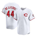 Cincinnati Reds #44 Elly De La Cruz White 2025 Home Limited Stitched Baseball Jersey