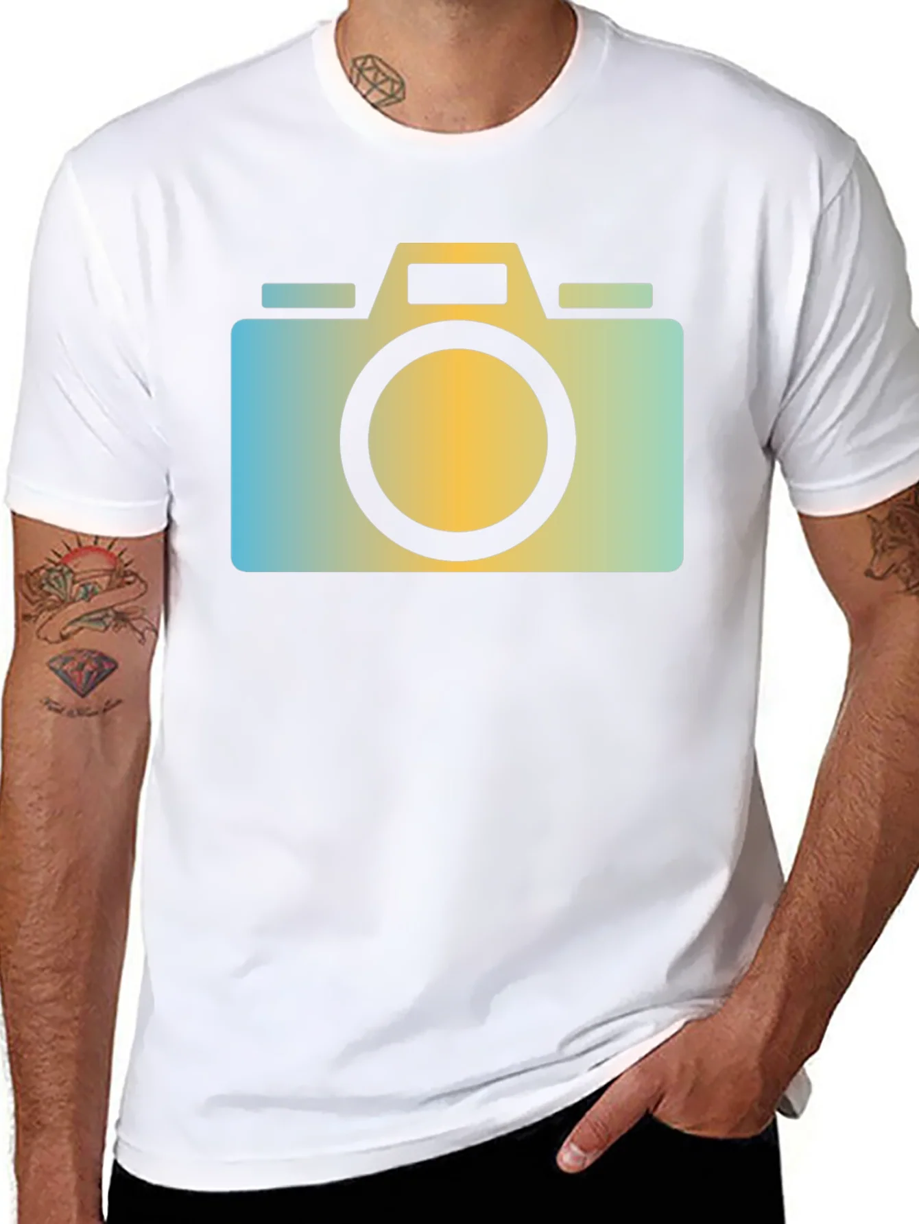Camera Graphic T-Shirt