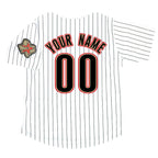 Custom Houston Astros 2012 White Men's Jersey Stitched Black Stripe