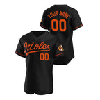 Custom Baltimore Orioles Game Black Stitched Jerseys Baseball Jerseys