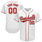 Custom Cincinnati Reds Stitched Personalized Button Down Baseball T Shirt Baseball Jerseys