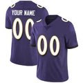 Custom B.Ravens Purple Stitched American Jersey  Game Football Jerseys