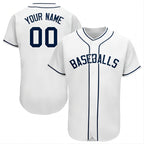 Custom San Diego Padres Stitched Personalized Button Down Baseball T Shirt Baseball Jerseys