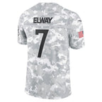 D.Broncos #7 John Elway Player Arctic Camo Salute to Service Limited Stitched American Football Jerseys