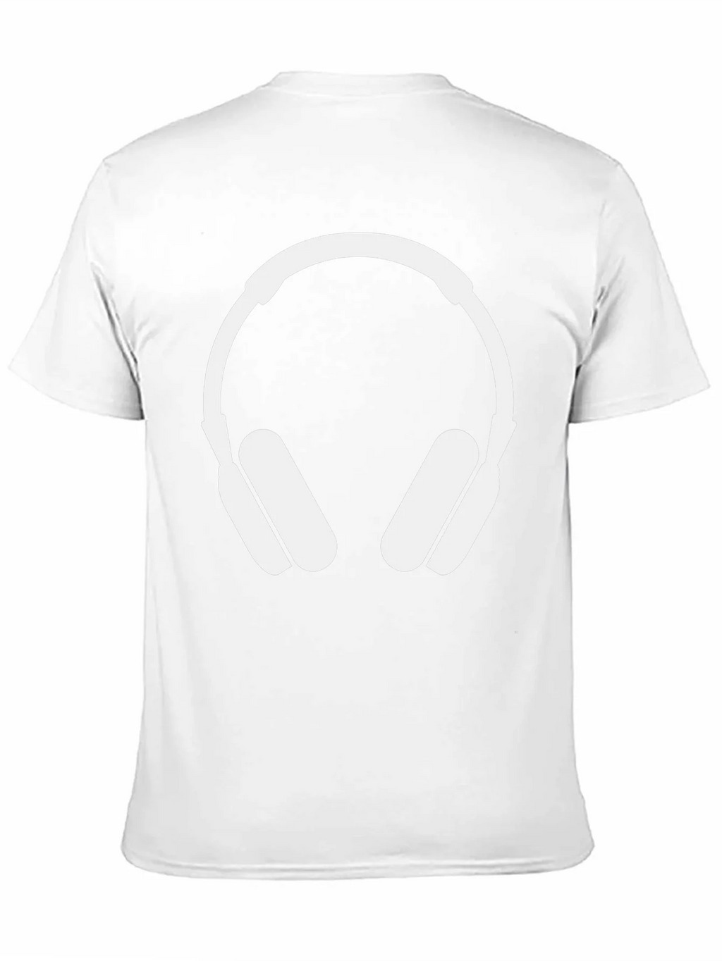 Headphone Graphic T-Shirt - Modern Music Lover Tee