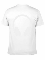 Headphone Graphic T-Shirt - Modern Music Lover Tee