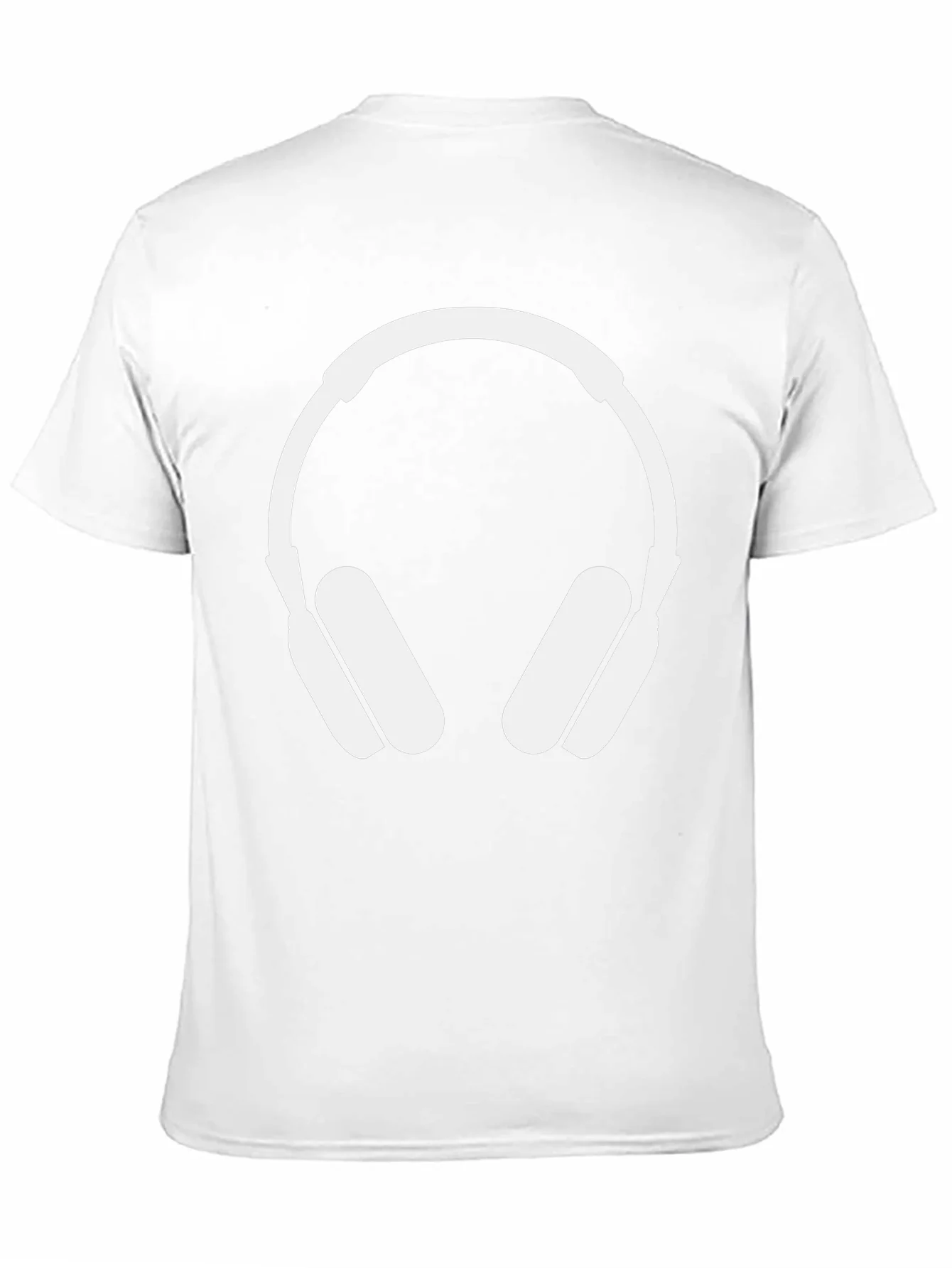 Headphone Graphic T-Shirt - Modern Music Lover Tee