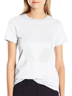 Headphone Graphic T-Shirt - Modern Music Lover Tee