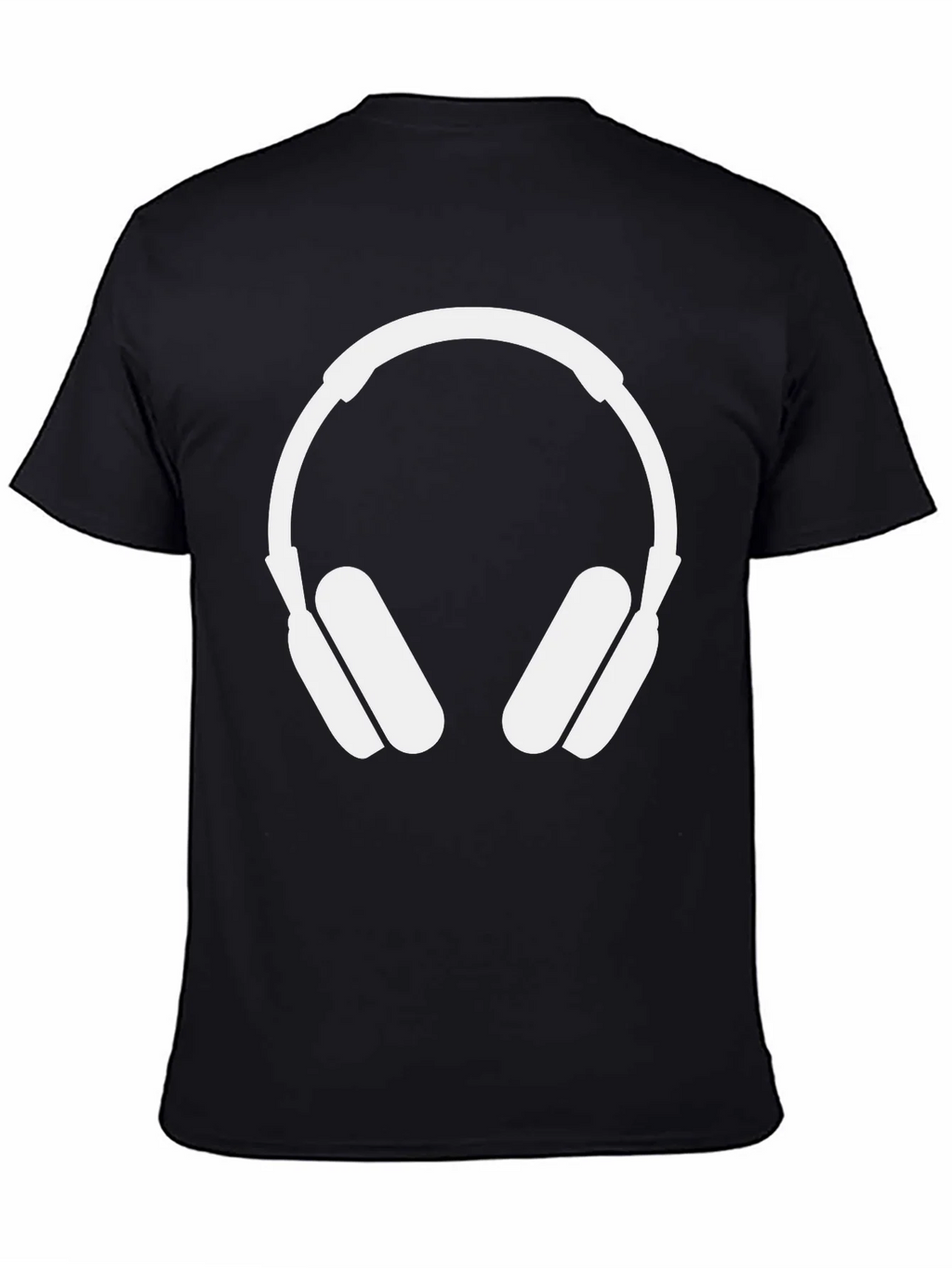 Headphone Graphic T-Shirt - Modern Music Lover Tee