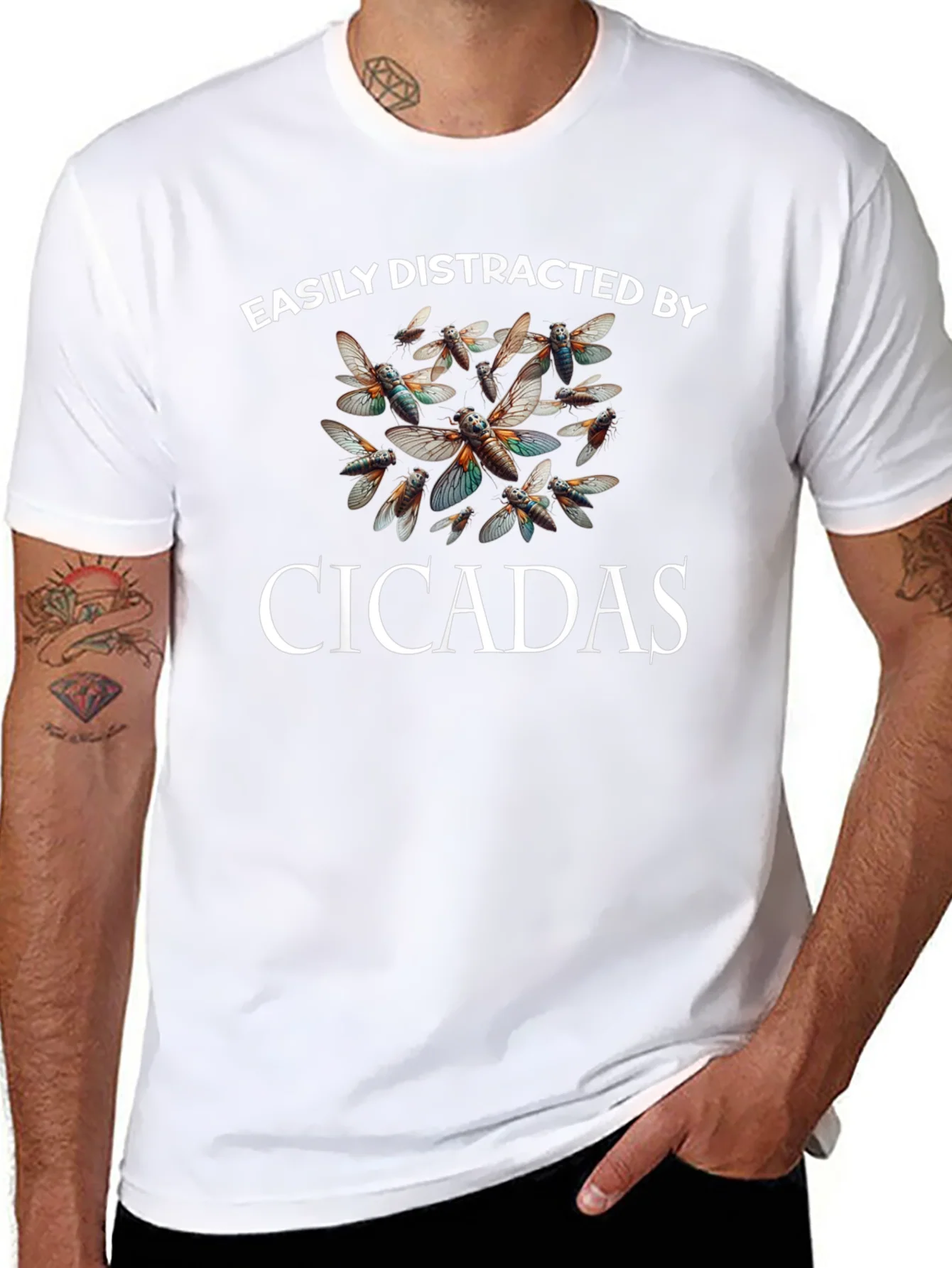 Easily Distracted by Cicadas T-Shirt