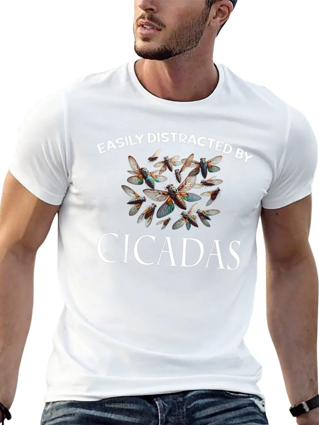 Easily Distracted by Cicadas T-Shirt