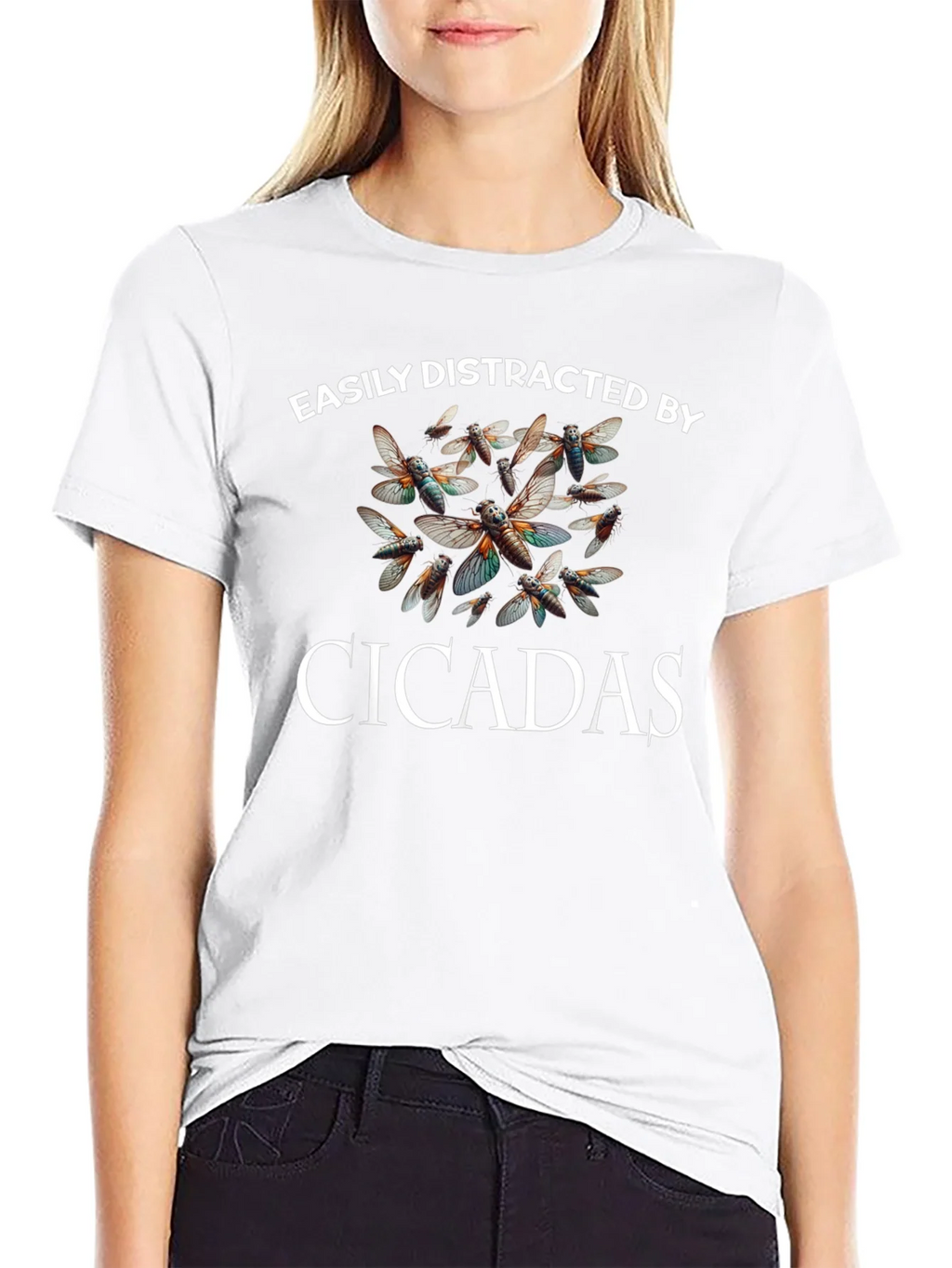 Easily Distracted by Cicadas T-Shirt