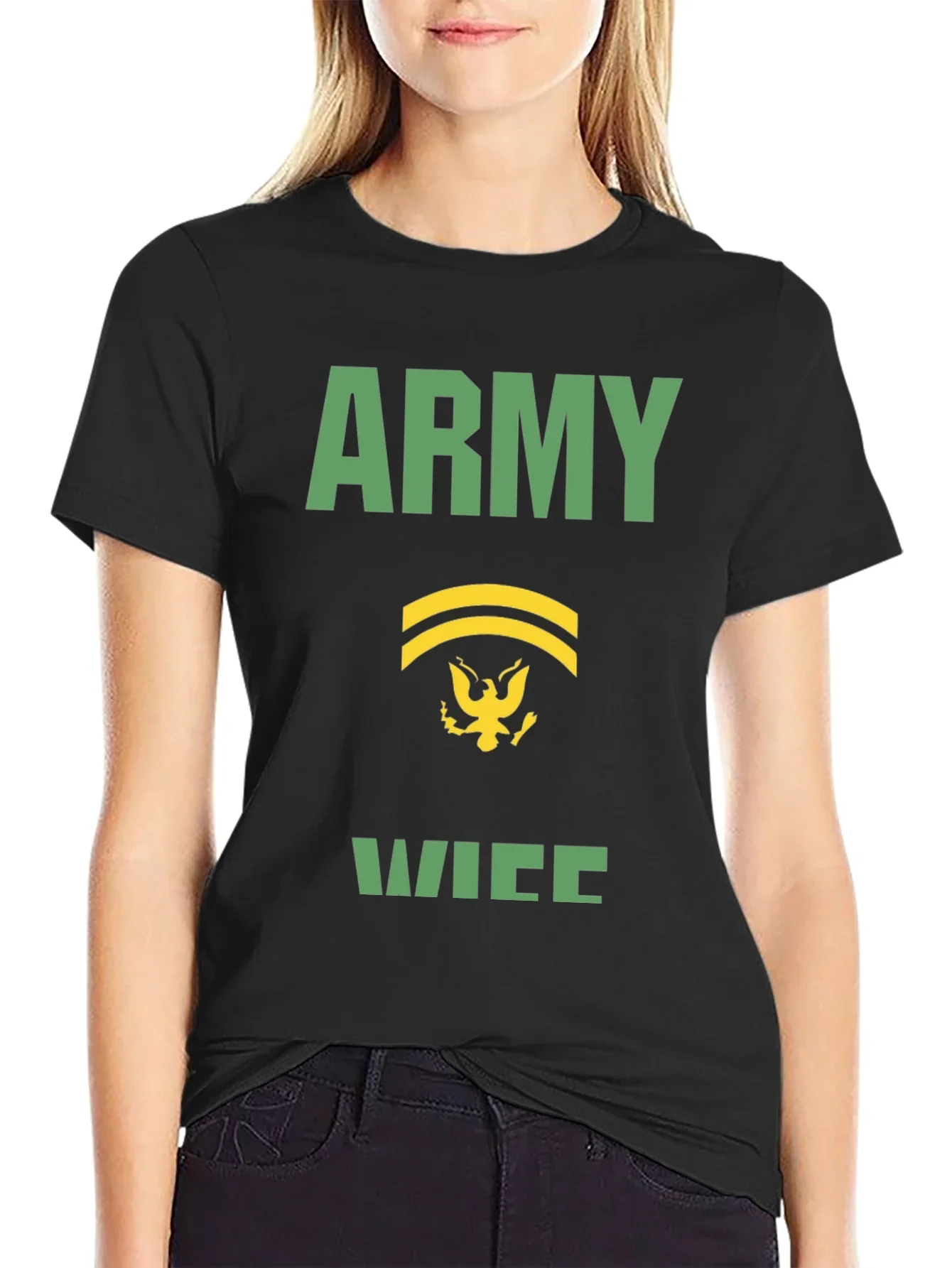 Army Wife Graphic Tee - Military Pride