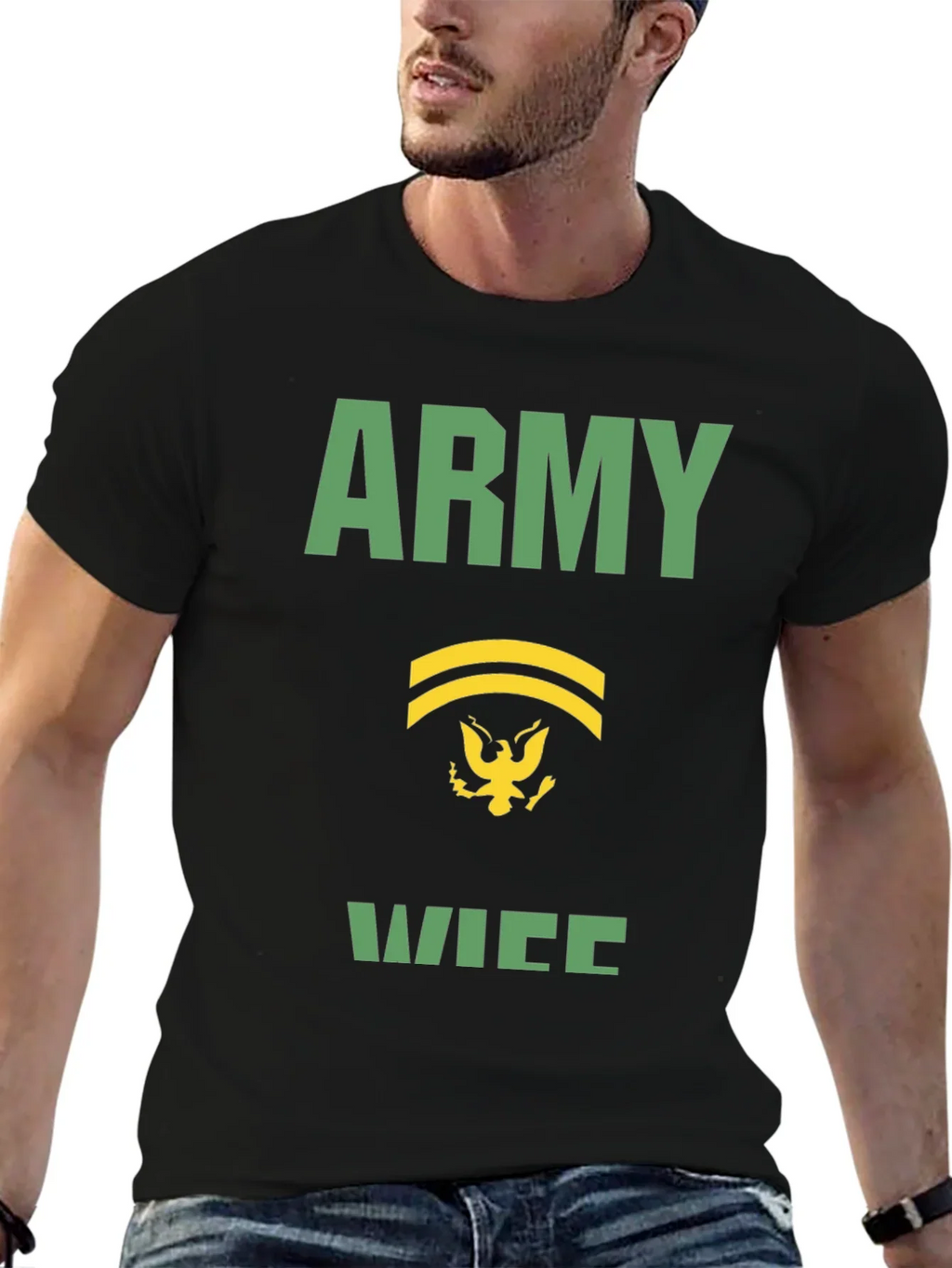 Army Wife Graphic Tee - Military Pride