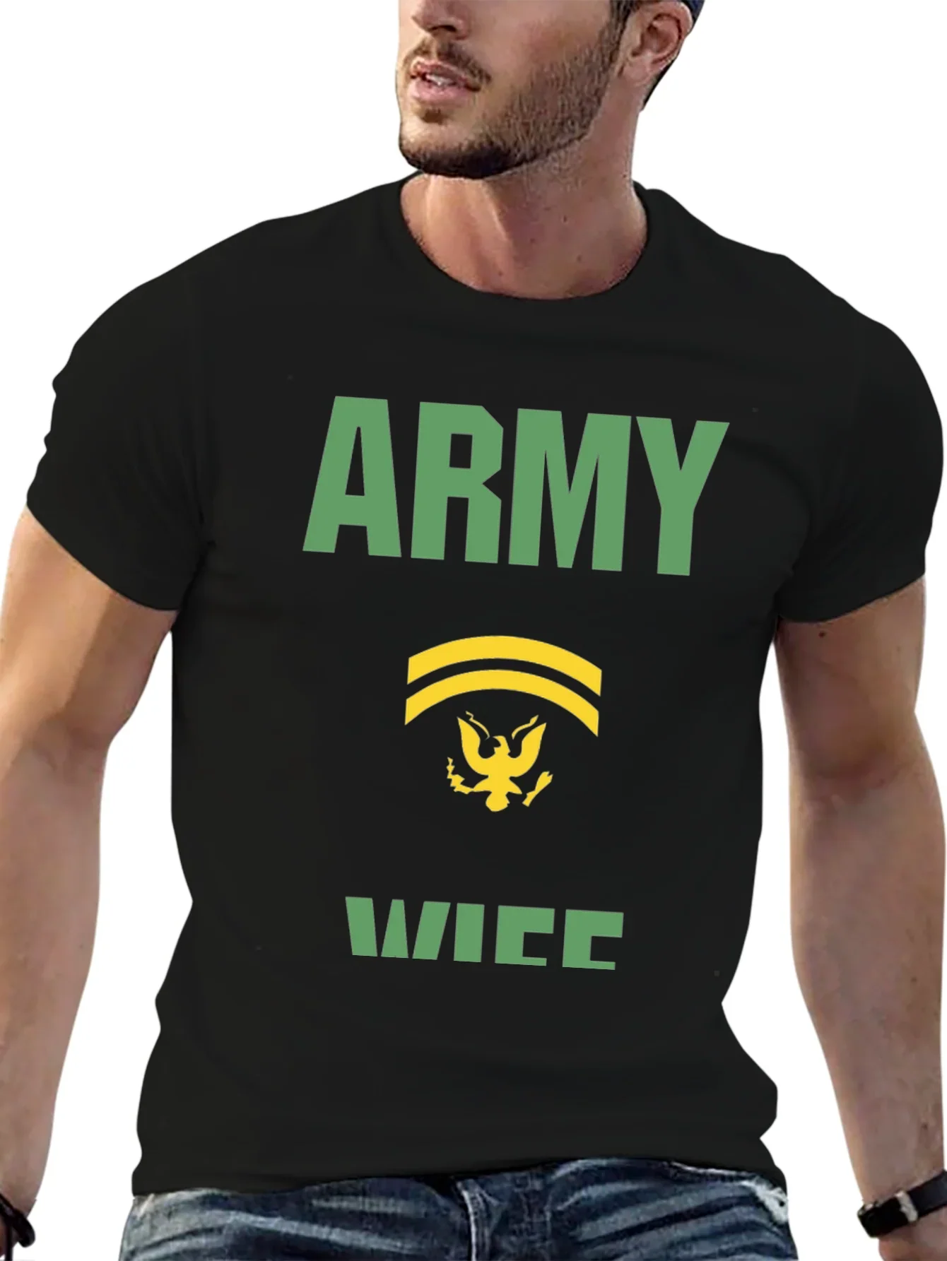 Army Wife Graphic Tee - Military Pride