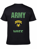 Army Wife Graphic Tee - Military Pride
