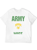 Army Wife Graphic Tee - Military Pride