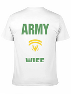 Army Wife Graphic Tee - Military Pride