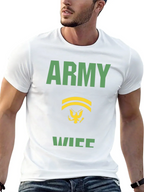 Army Wife Graphic Tee - Military Pride