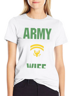 Army Wife Graphic Tee - Military Pride