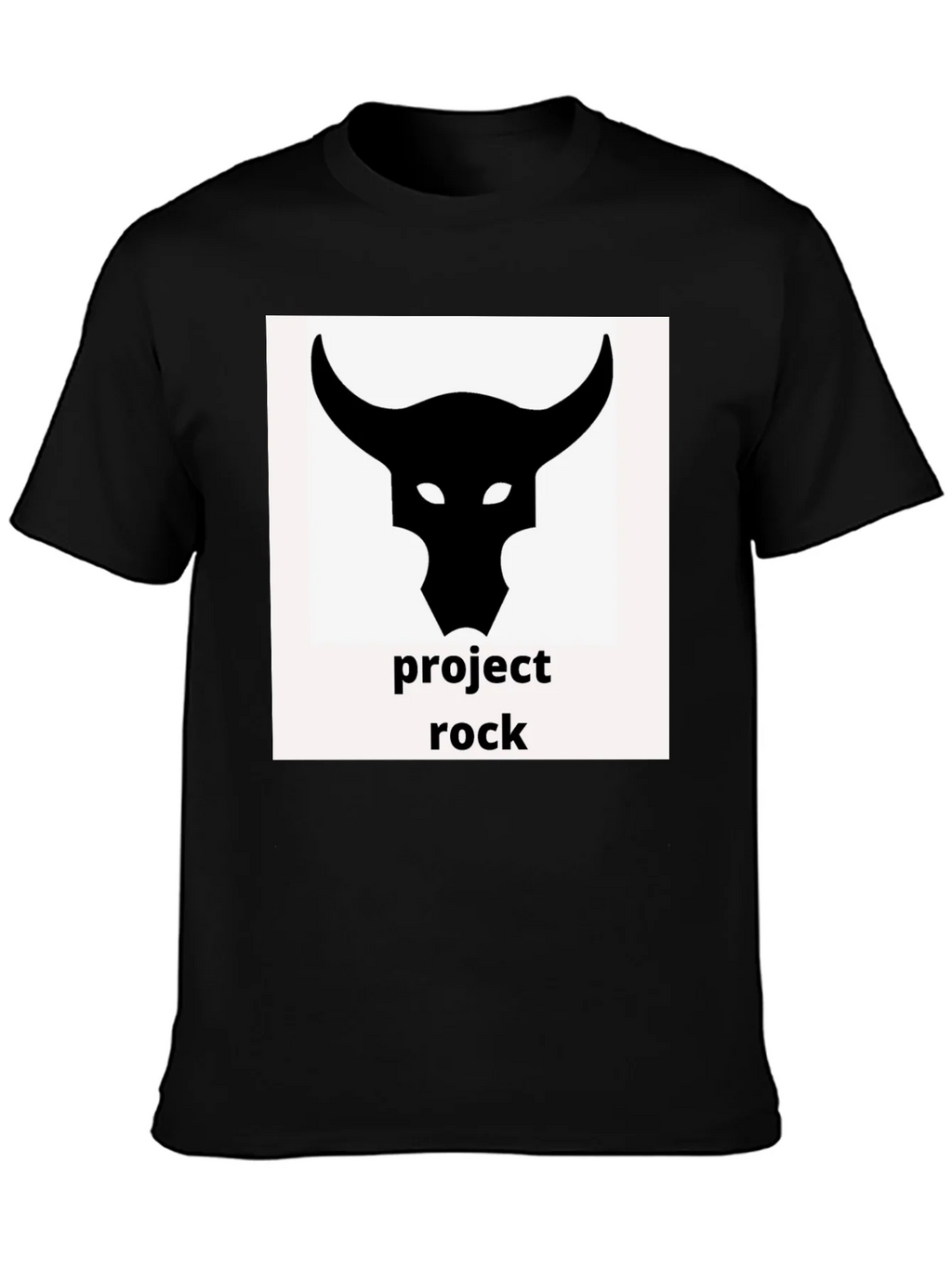 Project Rock Bull T-Shirt Black