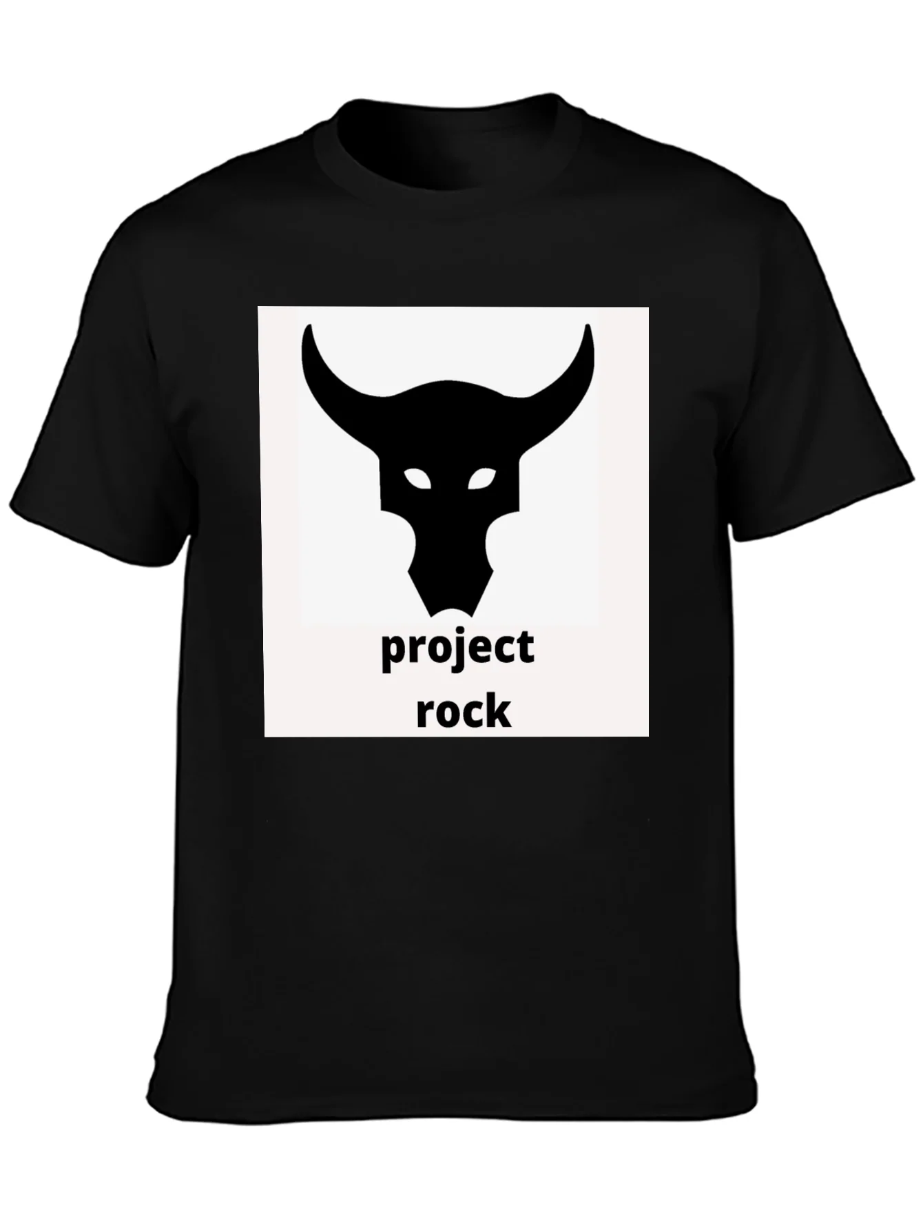 Project Rock Bull T-Shirt Black