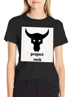 Project Rock Bull T-Shirt Black