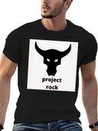 Project Rock Bull T-Shirt Black