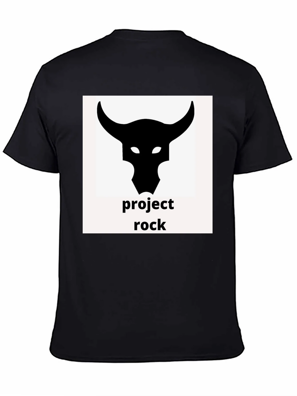 Project Rock Bull T-Shirt Black