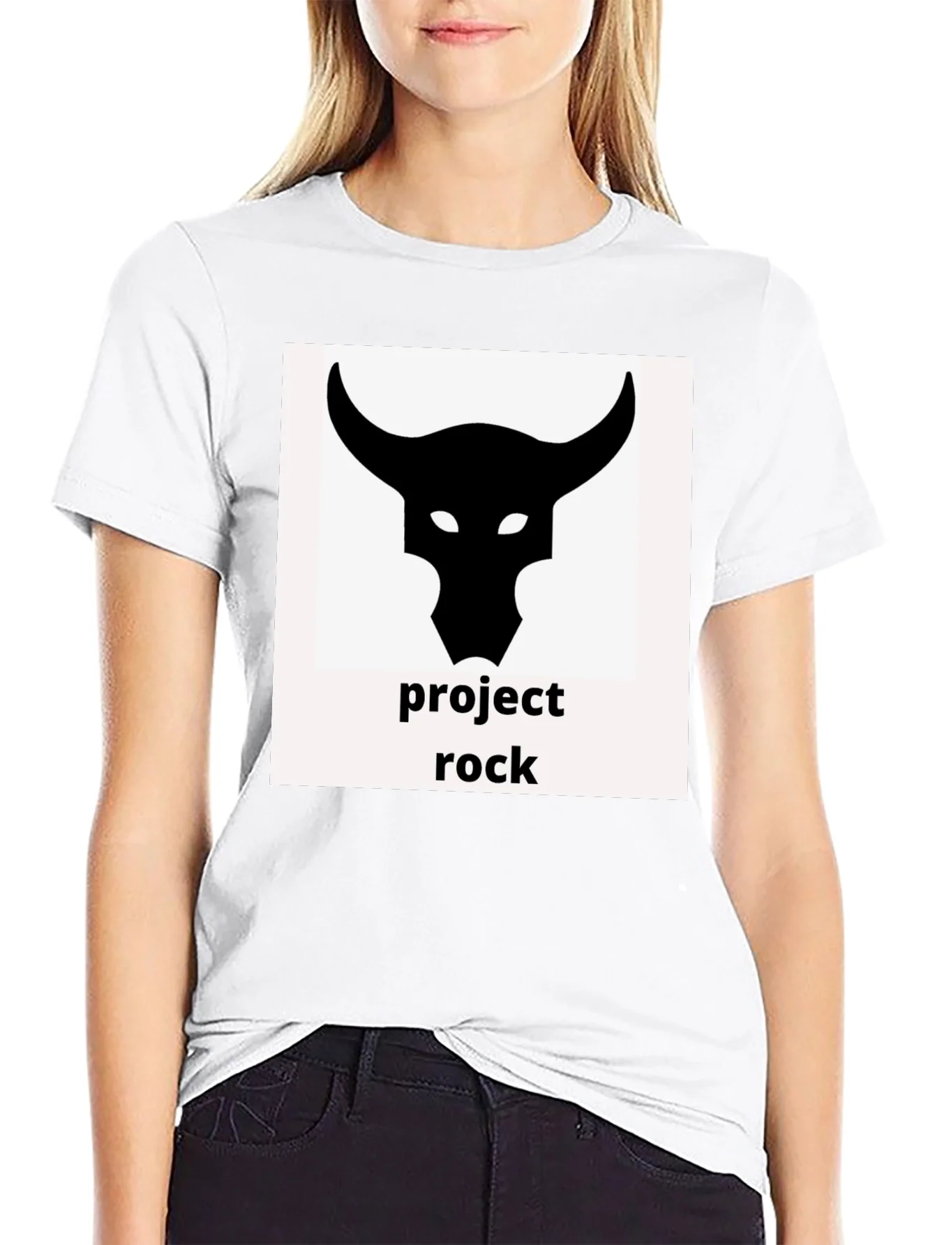 Project Rock Bull T-Shirt Black