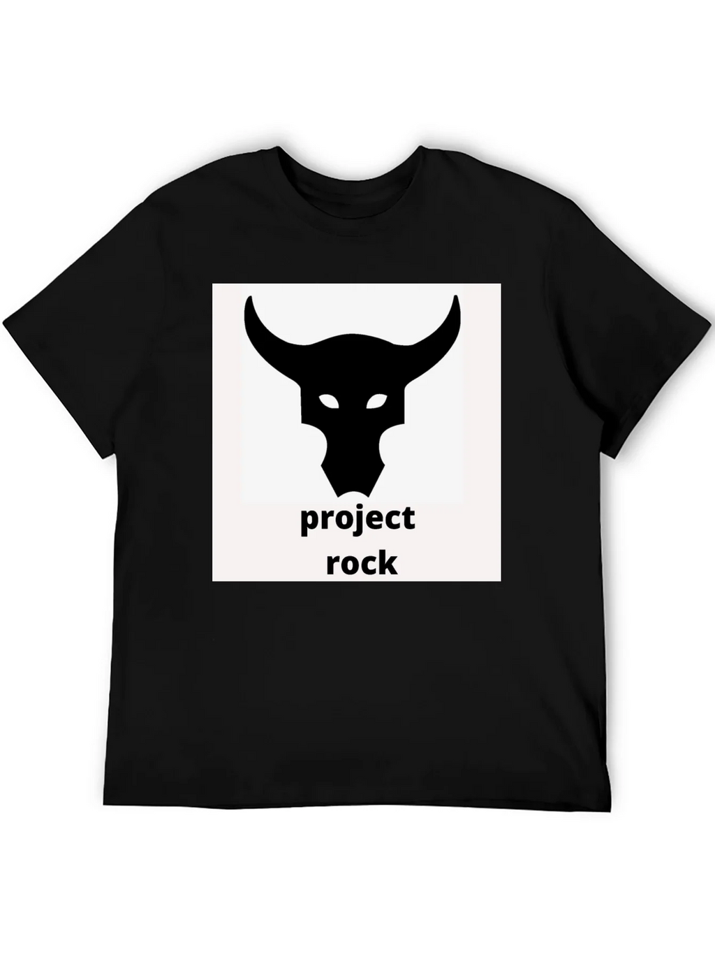 Project Rock Bull T-Shirt Black
