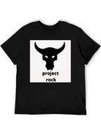 Project Rock Bull T-Shirt Black